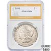 Image 1 : 1891 Morgan Silver Dollar PGA MS64