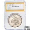 Image 1 : 1884-CC Morgan Dollar PGA MS65 PL