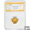 Image 1 : 2006 $5 Gold Eagle PGA MS70