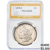 1878-S Morgan Dollar PGA MS66