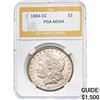 Image 1 : 1884-CC Morgan Dollar PGA MS64