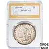 1884-O Morgan Silver Dollar PGA MS65