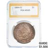 Image 1 : 1884-CC Morgan Dollar PGA MS65