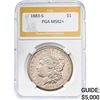Image 1 : 1883-S Morgan Dollar PGA MS62+