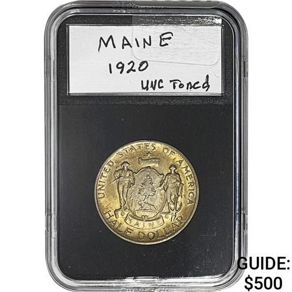 1920 Maine Centennial Half Dollar UNC