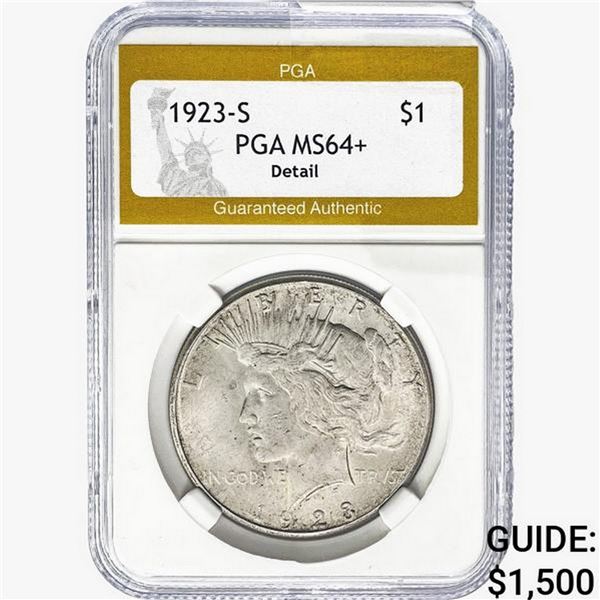 1923-S Morgan Silver Dollar PGA MS64+