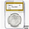 Image 1 : 1881-S Morgan Silver Dollar PGA MS64