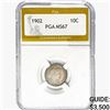 Image 1 : 1902 Barber Dime PGA MS67