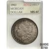 Image 1 : 1903 Morgan Dollar ACG MS-65 MS65