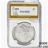 Image 1 : 1899 Morgan Silver Dollar PGA MS65
