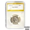 1936-S Washington Quarter PGA MS64 MS64
