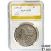 1886-O Morgan Silver Dollar PGA MS63 MS63