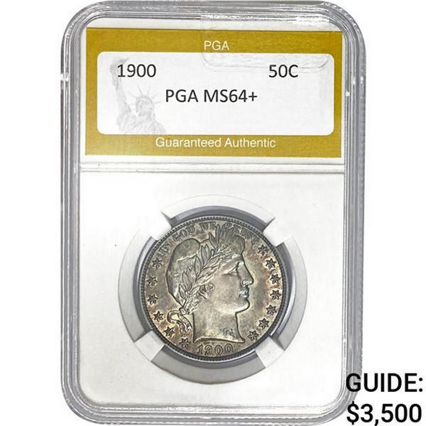 1900 Barber Half Dollar PGA MS64+ MS64+