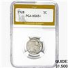 1928 Buffalo Nickel PGA MS65+