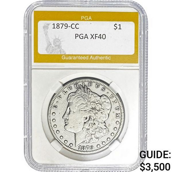 1879-CC Morgan Dollar PGA XF40 XF40