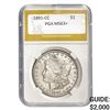 Image 1 : 1891-CC Morgan Dollar PGA MS63+ MS63+