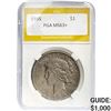 Image 1 : 1935 Peace Dollar PGA MS63+ MS63+