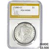 Image 1 : 1880-CC Morgan Dollar PGA MS66 MS66