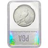 Image 2 : 1921 Peace Dollar PGA MS63 MS63