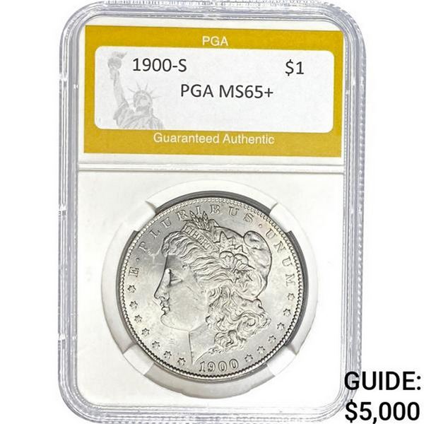 1900-S Morgan Dollar PGA MS65+ MS65+