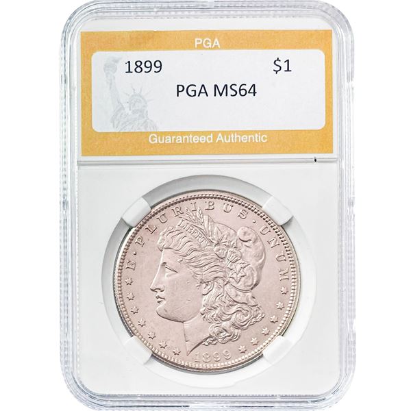 1899 Morgan Silver Dollar PGA MS64