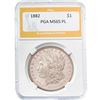 Image 1 : 1882 $1 Morgan Dollar PGA MS65 PL