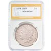 Image 1 : 1878 7/8TF Morgan Dollar PGA MS64