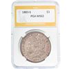 Image 1 : 1883-S Morgan Dollar PGA MS62