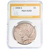1934-S Peace Dollar PGA AU58