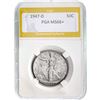 1947-D Walking Liberty Half Dollar PGA M