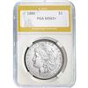 1886 Morgan Silver Dollar PGA MS63+