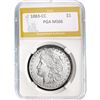 1883-CC Morgan Dollar PGA MS66