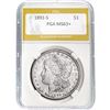 1891-S Morgan Dollar PGA MS63+