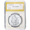 Image 1 : 1878-CC Morgan Dollar PGA MS64+