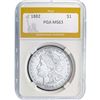 Image 1 : 1882 Morgan Silver Dollar PGA MS63