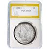 Image 1 : 1881-S Morgan Dollar PGA MS64