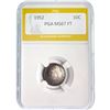 Image 1 : 1952 Roosevelt Dime PGA MS67 FT