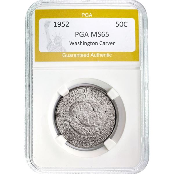 1952 Washington Carver 50C PGA MS65