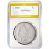 1883 Morgan Silver Dollar PGA MS63