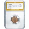 Image 1 : 1883 1C Indian Head Cent PGA PR66 Red Ca