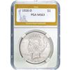 Image 1 : 1926-D Peace Dollar PGA MS63