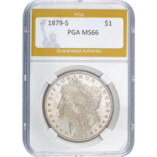1879-S Morgan Dollar PGA MS66