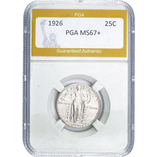 1926 Standing Liberty Quarter PGA MS67+