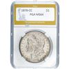 Image 1 : 1878-CC Morgan Dollar PGA MS64