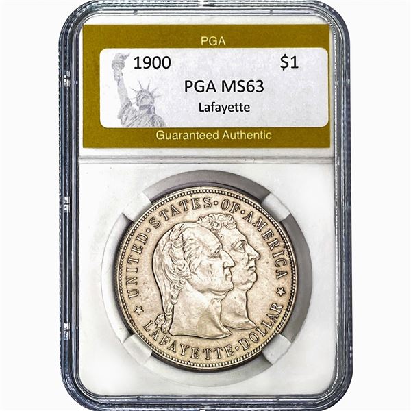 1900 Lafayette Dollar PGA MS63