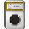 Image 1 : 1841 1C Large Cent PGA MS62