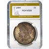 1884 Morgan Silver Dollar PGA MS66