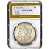 1921-D Morgan Dollar PGA MS64