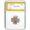 Image 1 : 1901-O Barber Dime PGA MS65