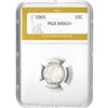 Image 1 : 1905 Barber Dime PGA MS63+